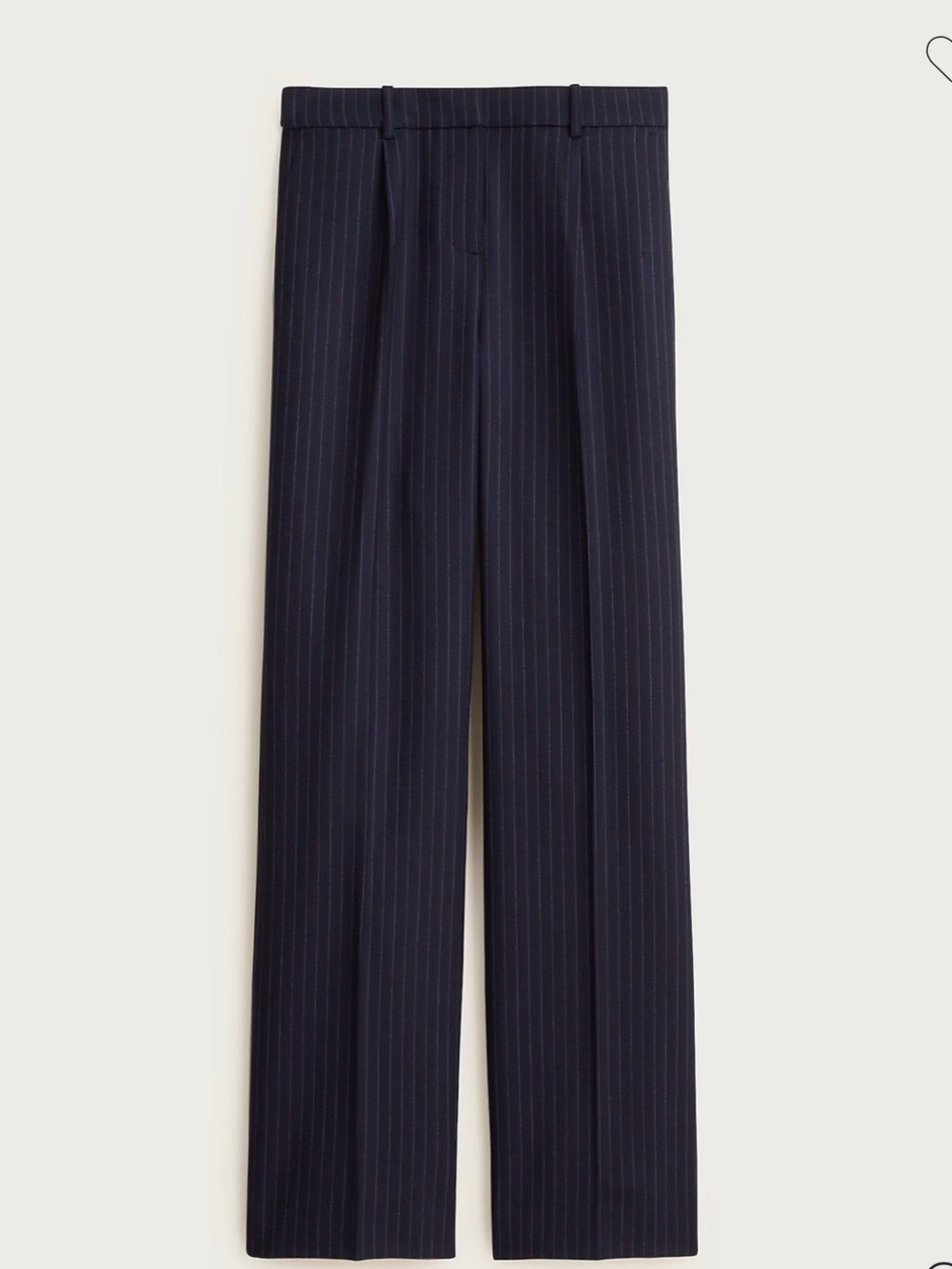 J. Crew Navy Pinstripe Dress Trousers - Picture 9 of 9
